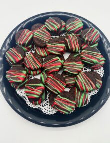 Chocolate Covered Oreo Cookie Platter